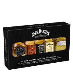 Mini Whisky Family Pacote Jack Daniels 5 cl (5 garrafas)