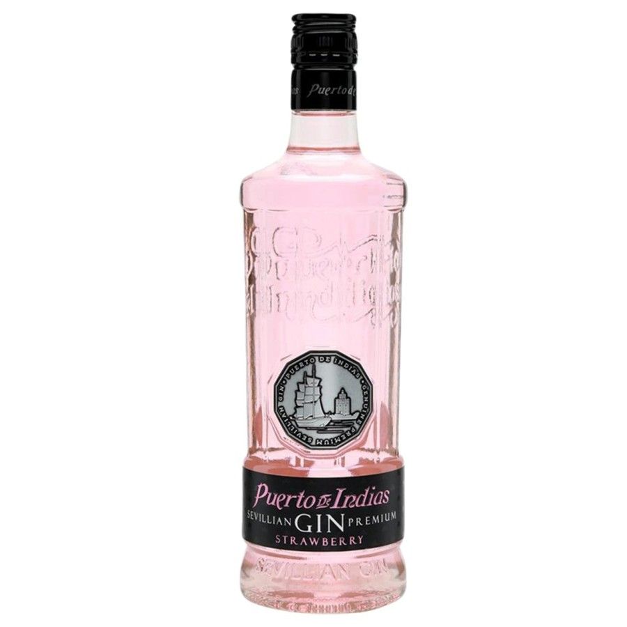 Ginebra Puerto de Indias Fresa, Miniatura 5 cl. - COVYLSA