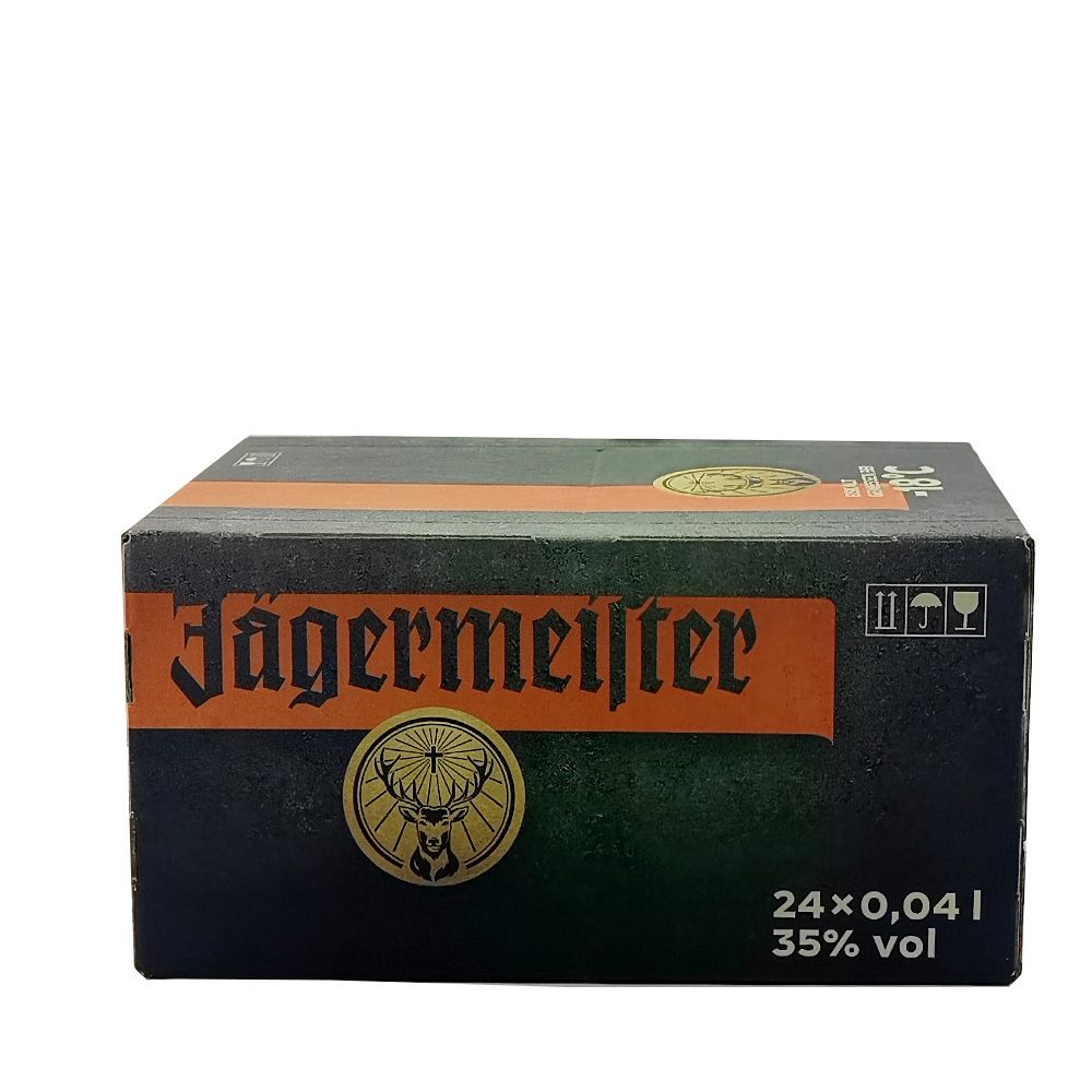 Caja Regalo Personalizada 4 Mini Botellas Jägermeister