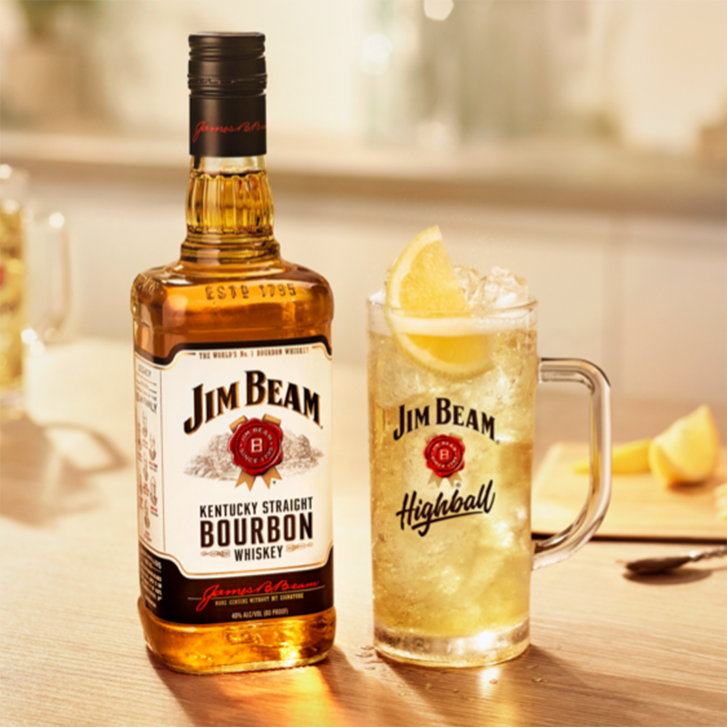 Jim Beam 5 cl (Pack 10 botellitas)