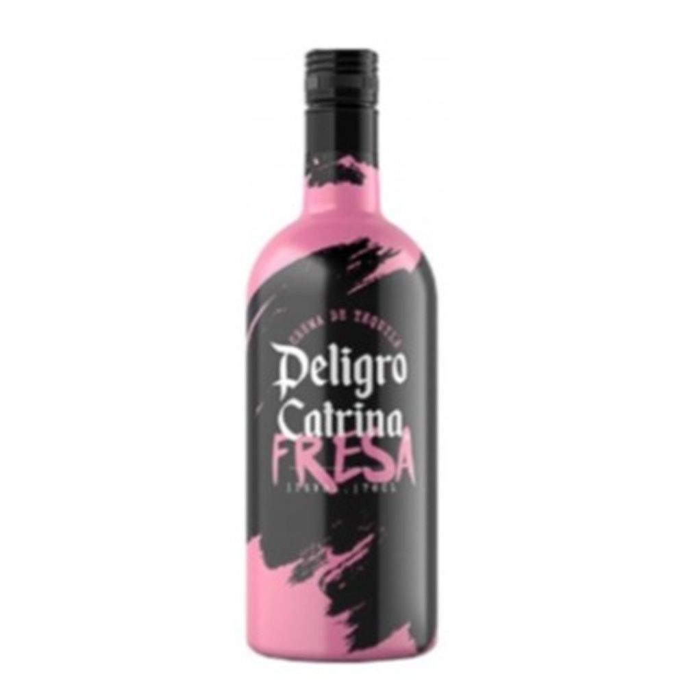 Crema de Tequila Peligro Catrina Fresa