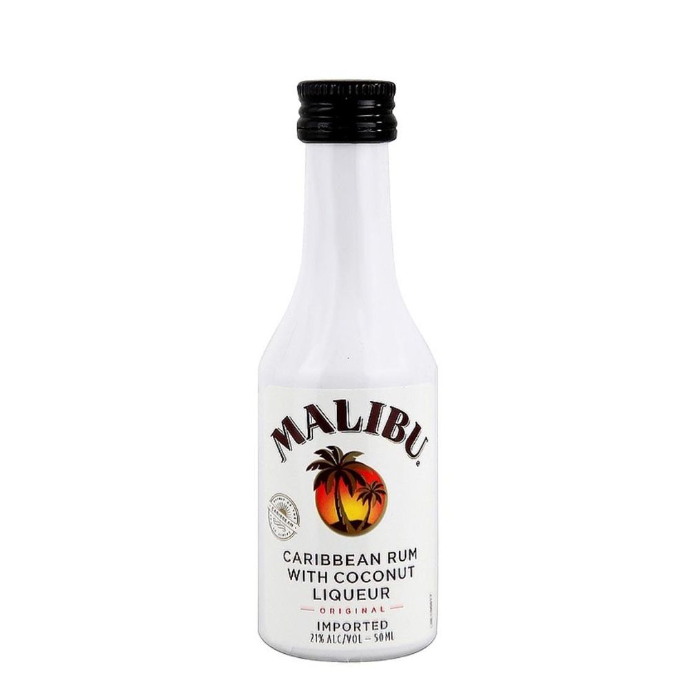 Miniatura Licor Malibú 5 cl (Pack 12 botellitas)