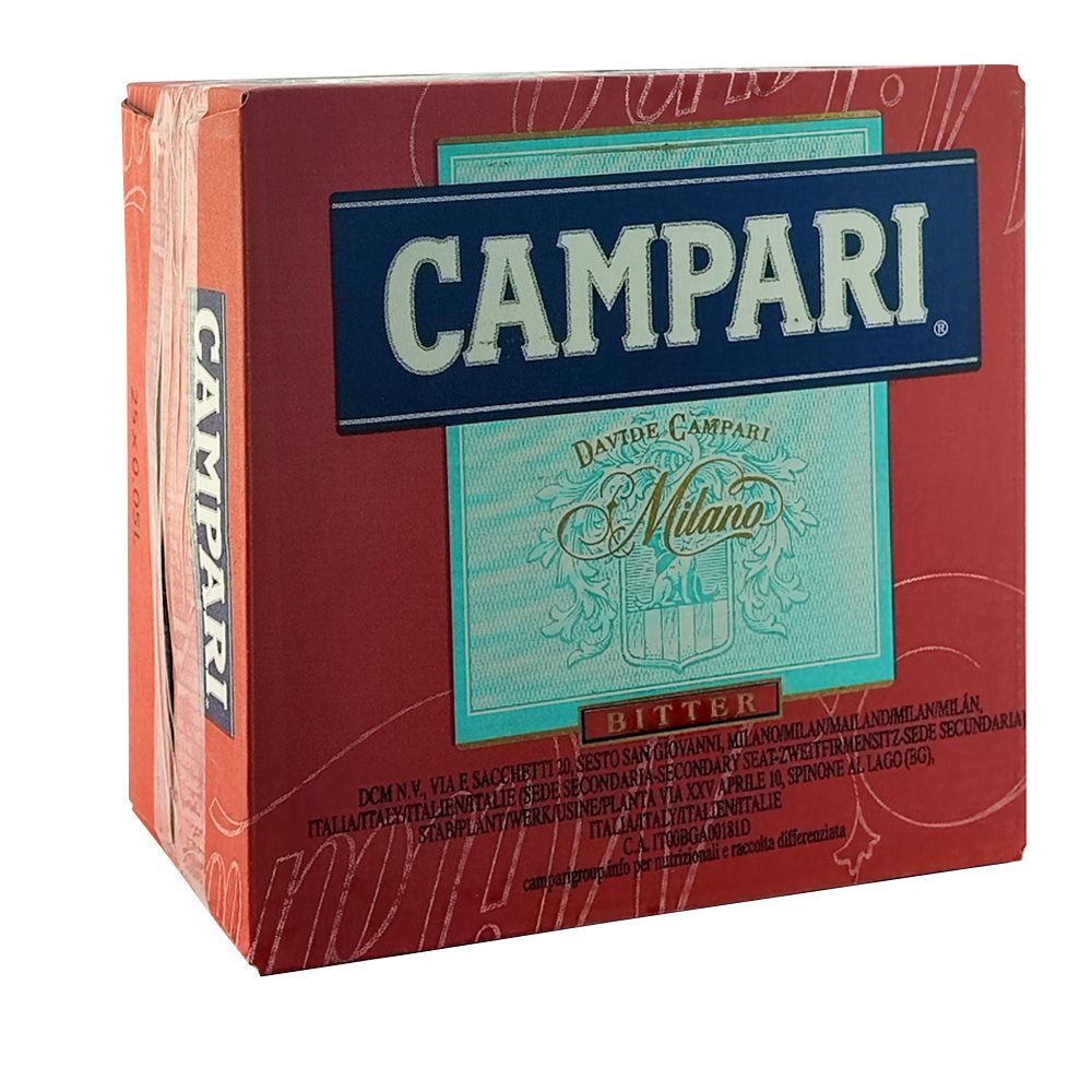 Miniatura Bitter Campari 5 cl (Pack 25 botellitas)