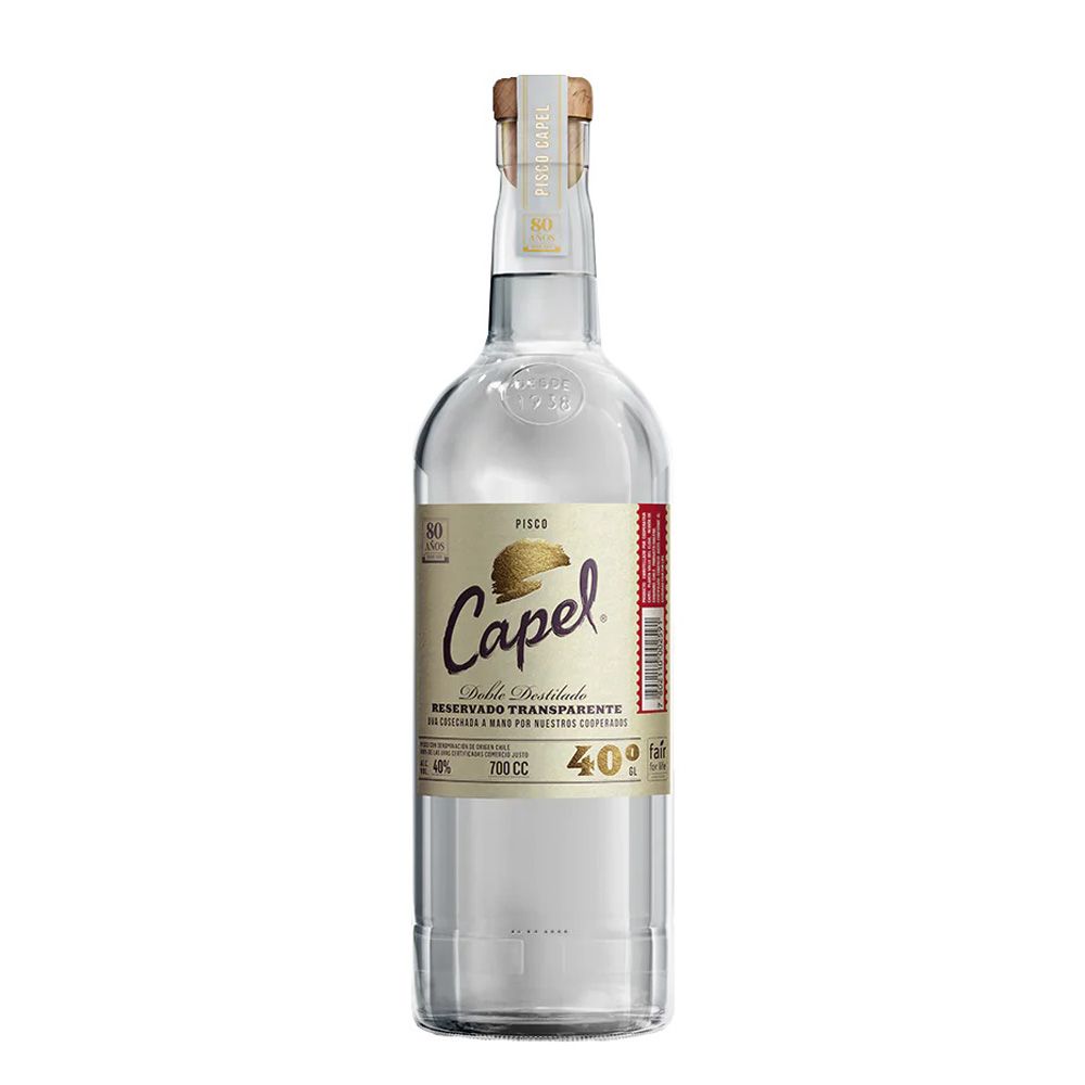 Pisco Capel Reservado Transparente