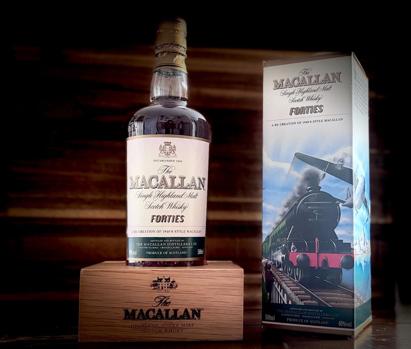 The Macallan Forties Travel Series 50cl