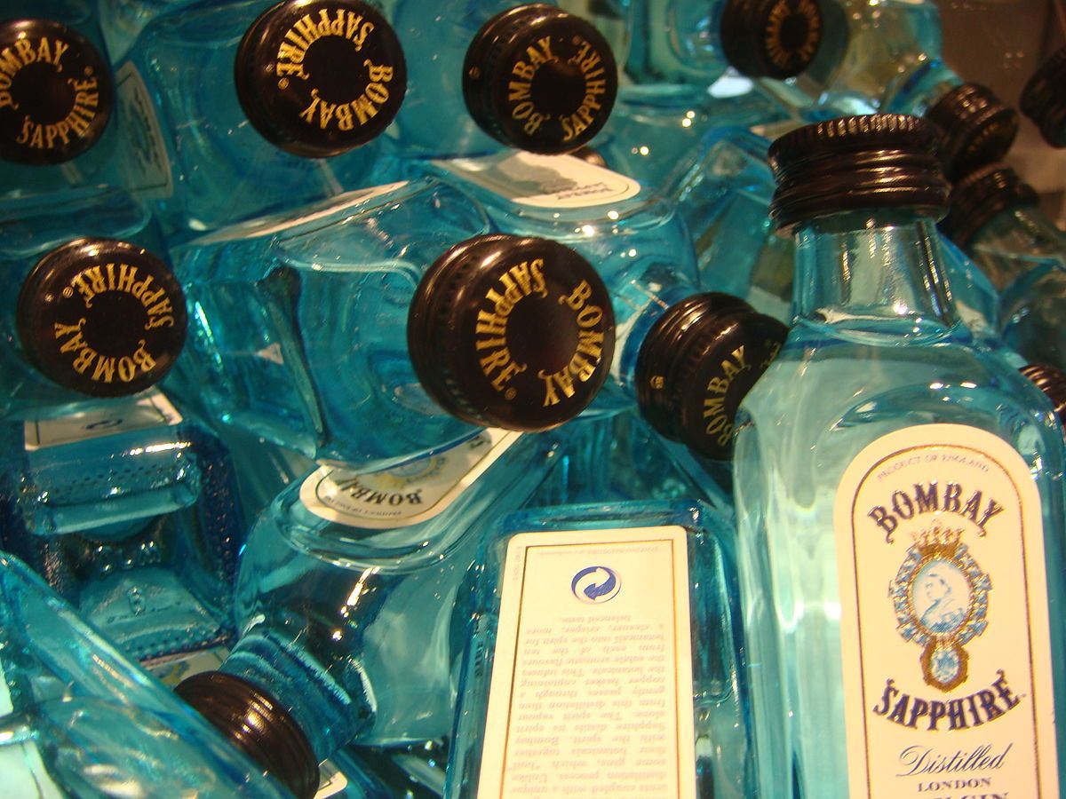 Bombay Sapphire Cristal 5 cl (Pack12 botellitas)