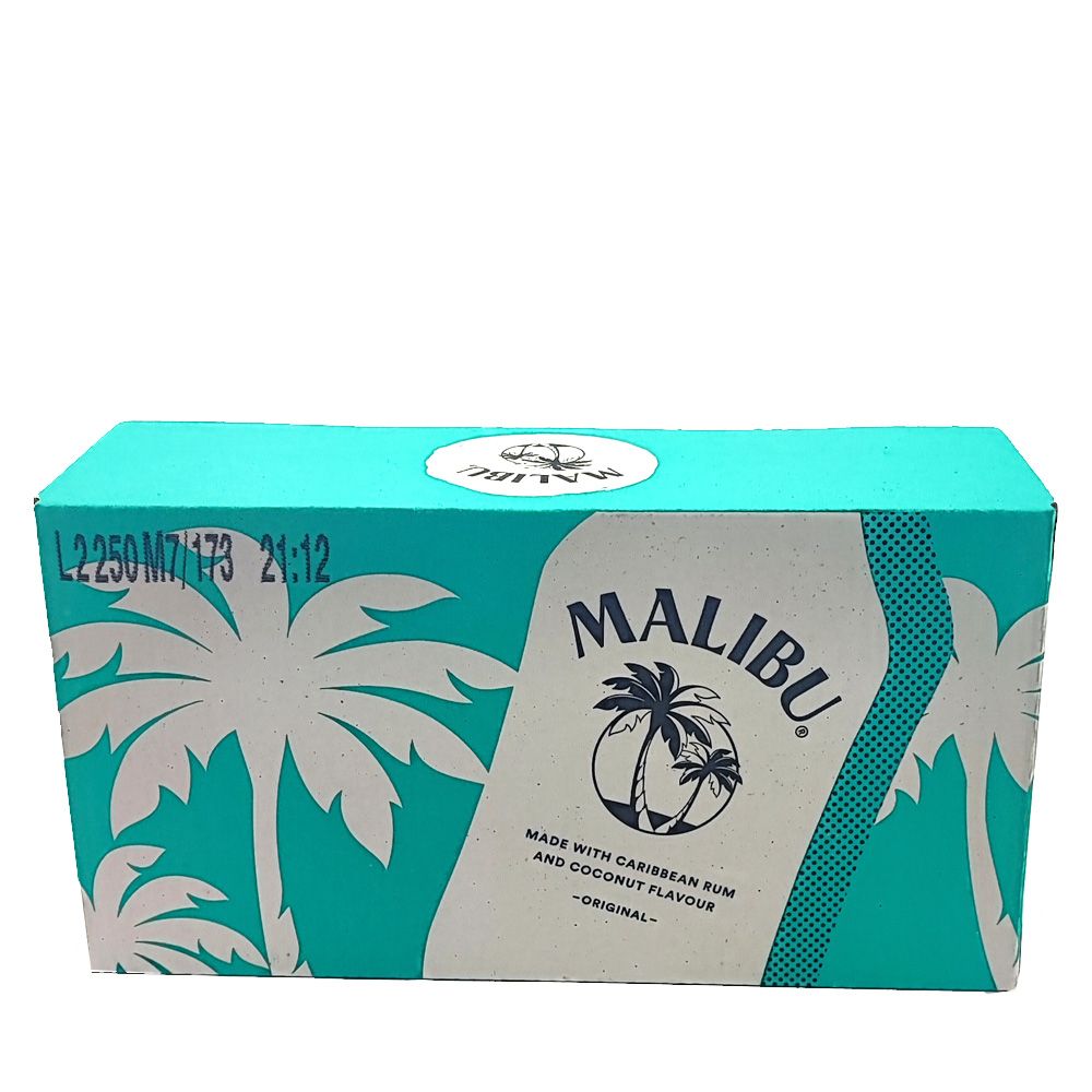 Miniatura Licor Malibú 5 cl (Pack 12 botellitas)