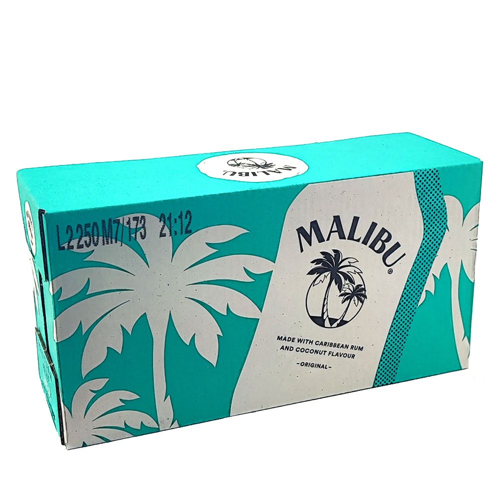 Miniatura Licor Malibú 5 cl (Pack 12 botellitas)