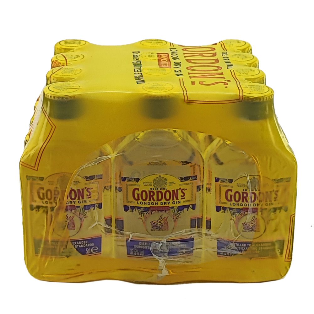 Gordons 5 cl (Pack 12 botellitas)