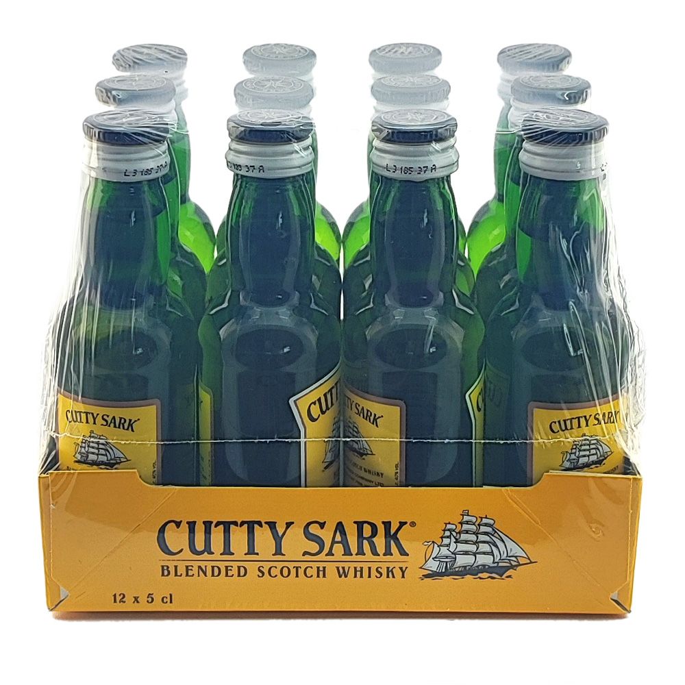 Cutty Sark 5 cl (Pack 12 botellitas)