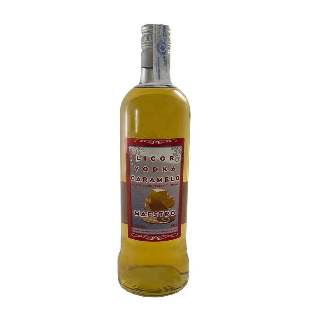 Maestro Licor Vodka Caramelo