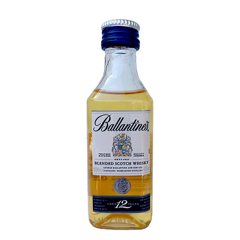 Mignonette whisky Ballantines Gold 12 Ans 5 cl - Achat / Vente Mignonette  whisky Ballantin - Cdiscount