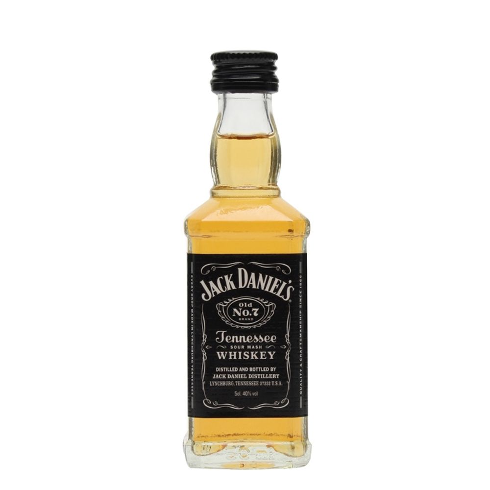 Jack Daniels Nº7 Plástico 5 cl (Pack 10 botellitas)