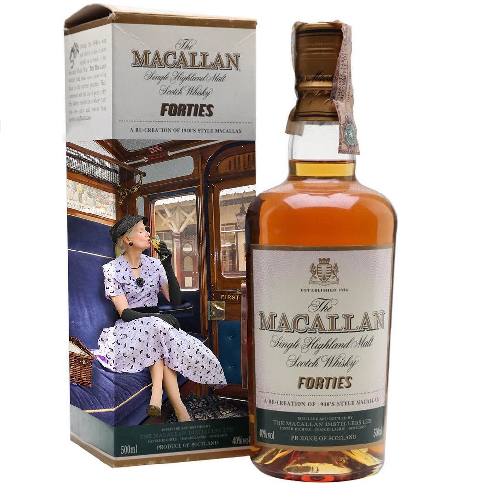 The Macallan Forties Travel Series 50cl